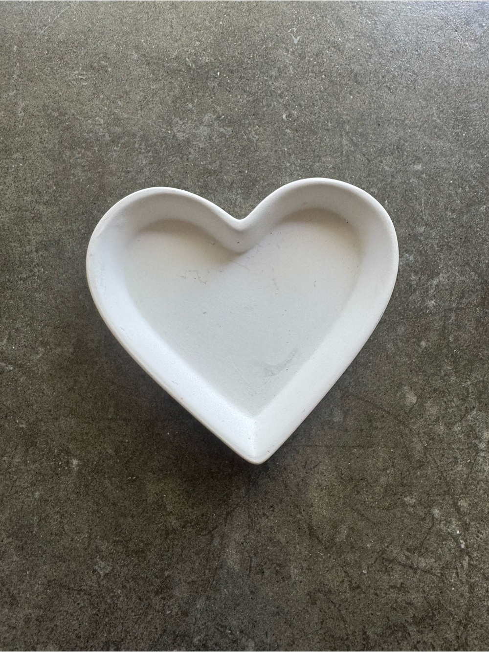 Heart Shaped Ceramic Trinket Dish